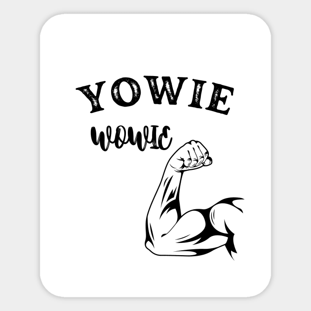 bray wyatt yowie wowie Sticker by Light Up Glow 